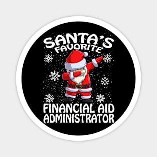 Santas Favorite Financial Aid Administrator Christ Magnet